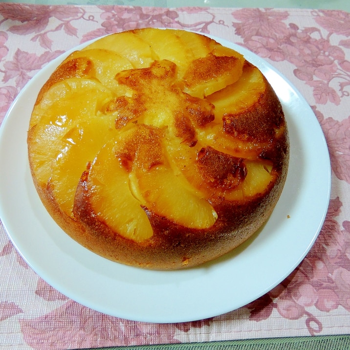 Hmと缶詰だけ 炊飯器で超簡単 パイナップルケーキ レシピ 作り方 By やまさ 楽天レシピ Hmと缶詰だけ 炊飯器で超簡単 パイナップルケーキ レシピ 作り方 By やまさ 楽天レシピ